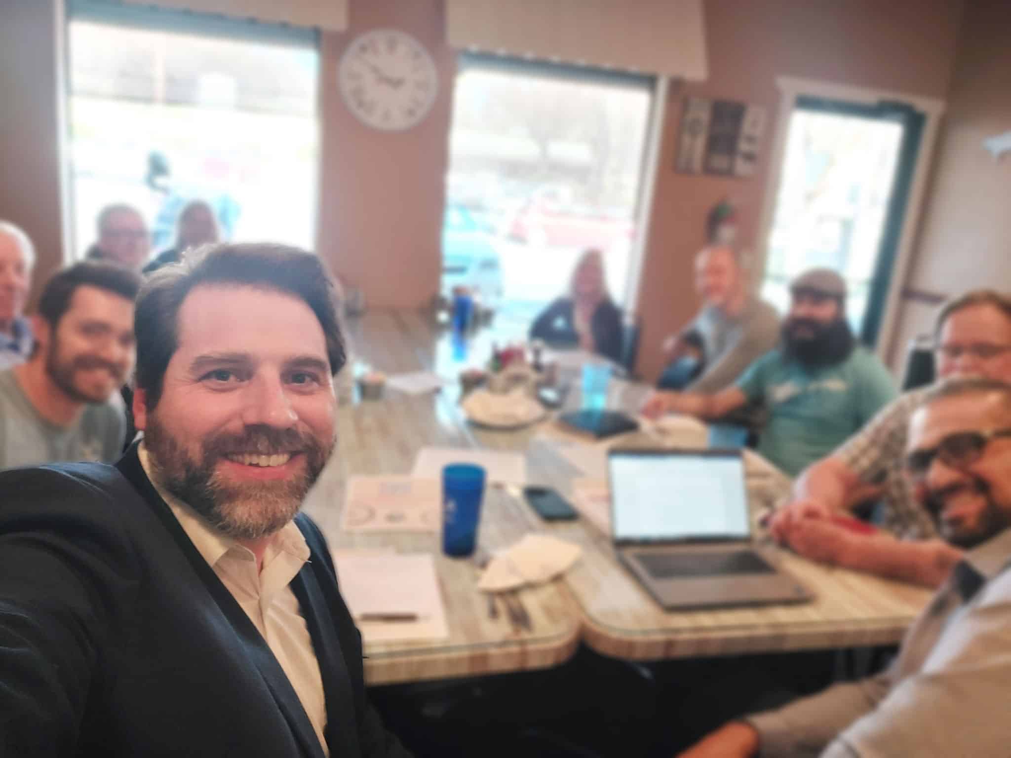 Soulsbyville Business Leaders meet with Ryan Campbell 
